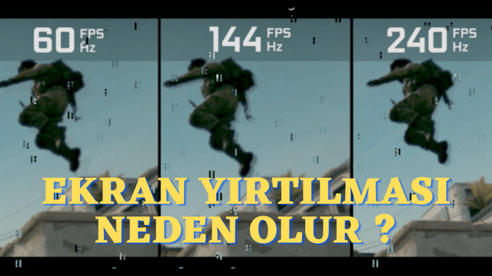 fps nedir ? hz ve ms nedir ? oyunlarda fps farkı ekran yırtılması neden olur teknoupdates teknoloji sitesi