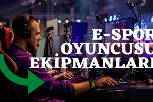 espor oyuncusu ekipmanlari klavye mouse monitor kasa bilgisayar teknoupdates